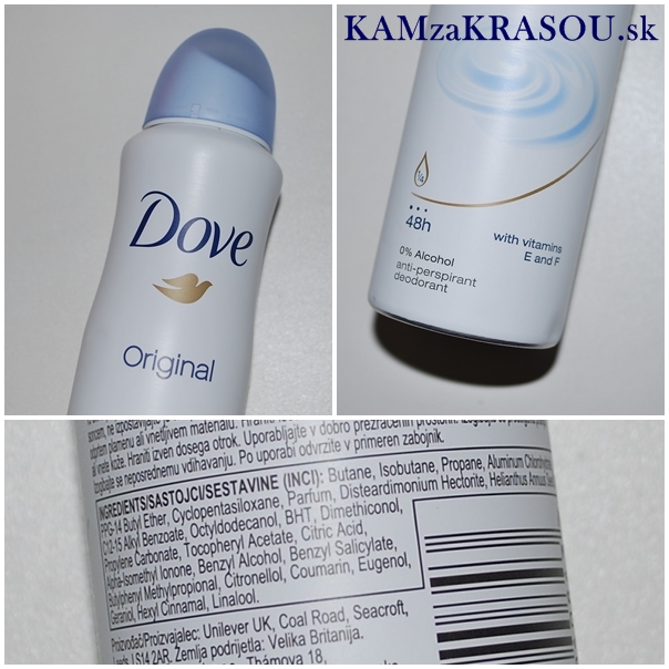 Antiperspirant - DOVE Original