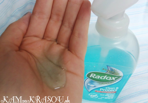 Radox - tekuté mydlo Clean & Protect