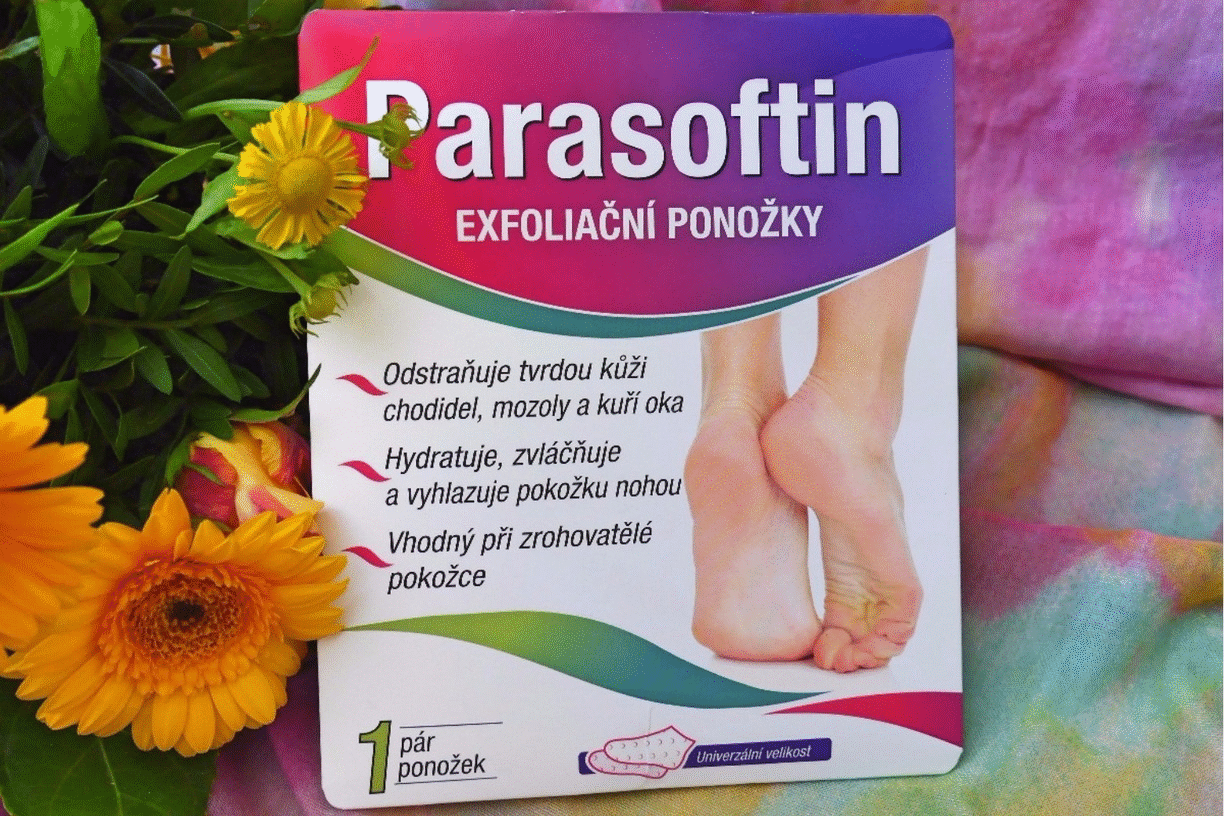 Parasoftin exfoliačné ponožky