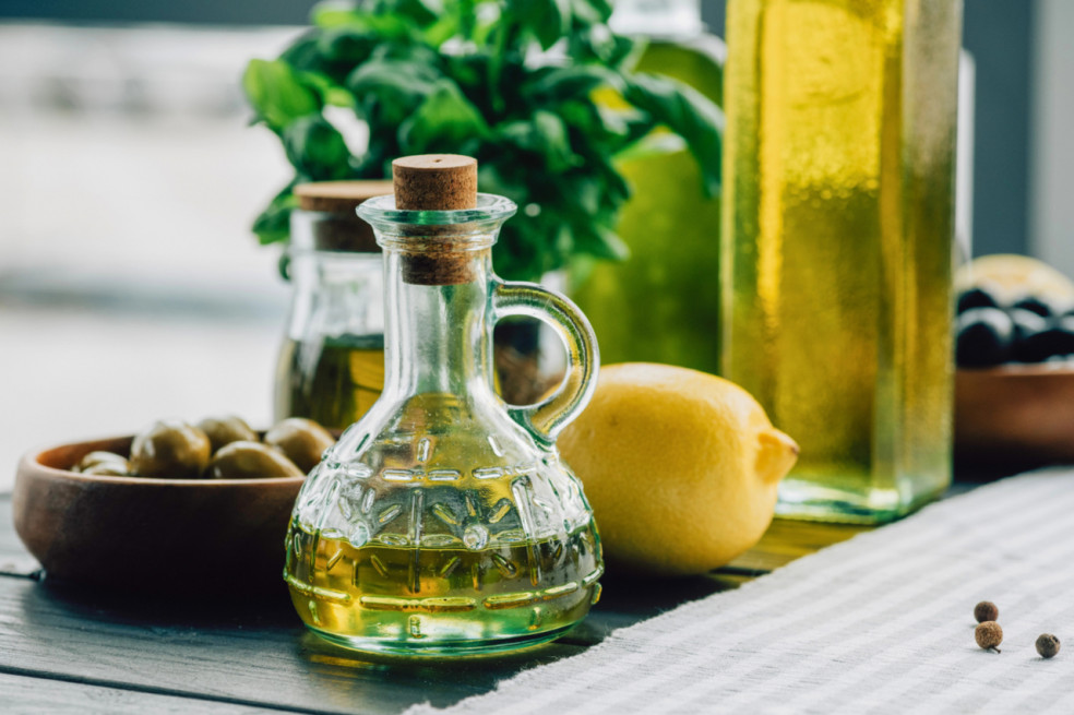 Olivový olej s citrusovými šupkami