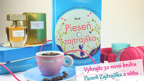 Vyhrajte 3x novú knihu Pieseň Zajtrajška a vôňu Giordani Gold Essenza