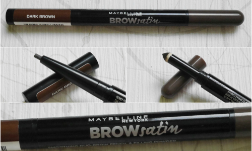 TEST: Maybelline Brow Satin ceruzka na obočie duo