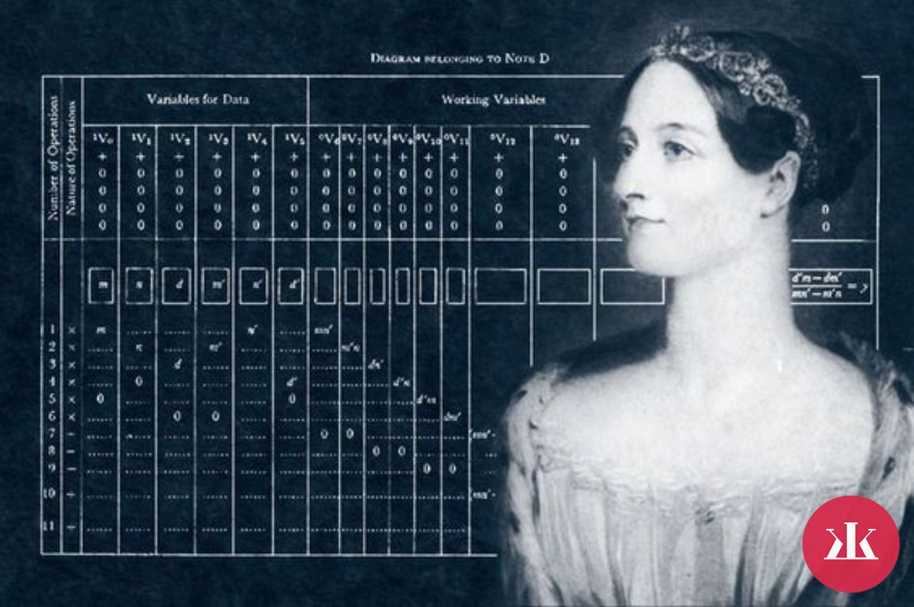 Ada Lovelace and her punchcard