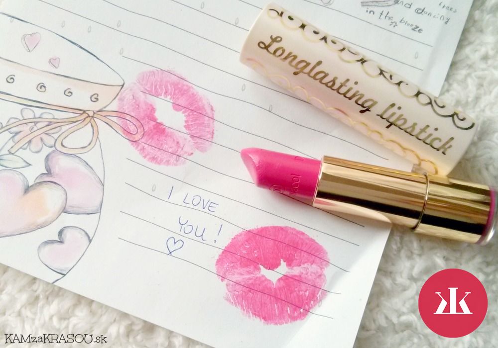 dermacol  longlasting lipstick a transparentná ceruzka na pery hyaluronic