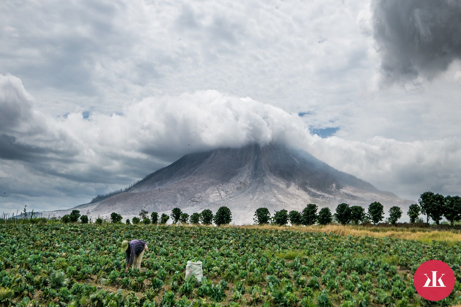 vulkán Sinabung