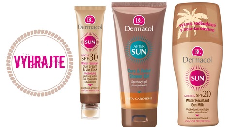 Hrajte o 3 balíčky slnečnej kozmetiky Dermacol v hodnote 17€
