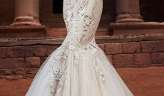 Oksana Mukha a jej honosné svadobné šaty