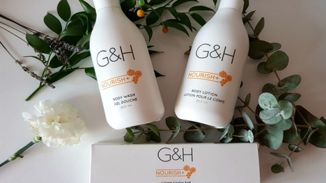 TEST: G&H NOURISH+™ - mydlo na tvár, sprchový gél a telové mlieko