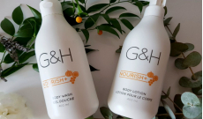 TEST: G&H NOURISH+™ - mydlo na tvár, sprchový gél a telové mlieko - KAMzaKRASOU.sk