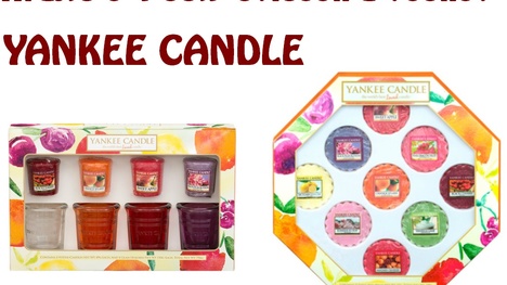 Voňavá súťaž o 4 sety sviečok YANKEE CANDLE
