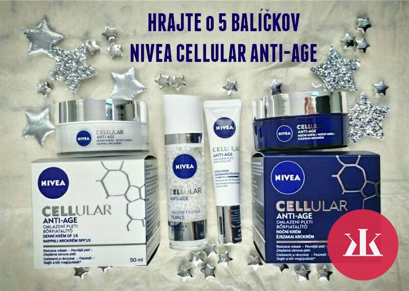 Získajte starostlivosť pre mladší vzhľad pleti od NIVEA Cellular Anti-Age (balíček 41 €)