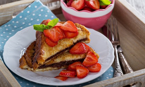 Najlepšie víkendové raňajky: Skús čokoládové francúzske toasty!