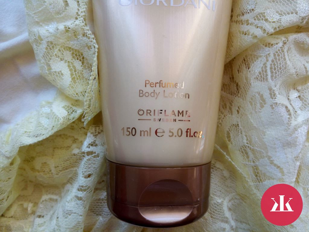 TEST: Oriflame - Miss Giordani - Parfumované Telové Mlieko