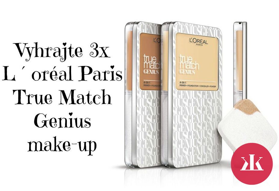Vyhrajte 3x L´oréal Paris True Match Genius make-up