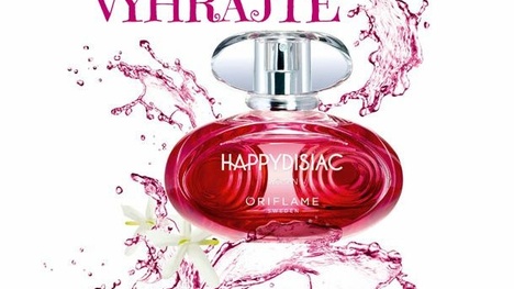 Hrajte o vôňu Happydisiac od Oriflame, naplní vás optimizmom!