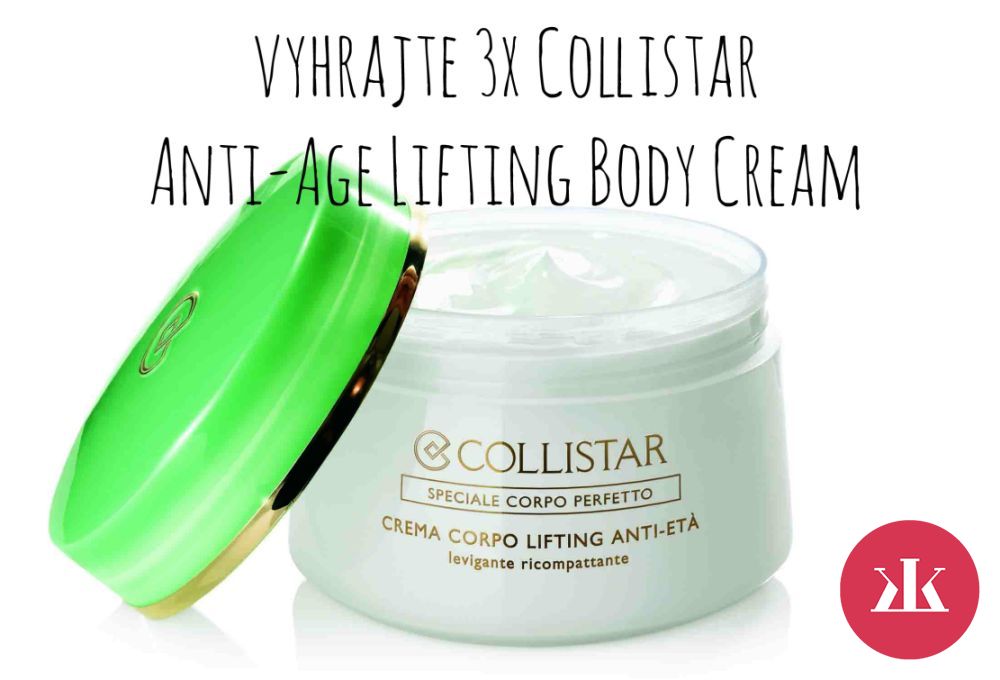 Vyhrajte 3x telovú starostlivosť - Collistar Anti-Age Lifting Body Cream (400 ml. 54,90 €)