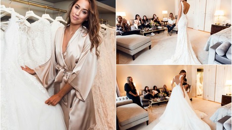 Najúspešnejšia blogerka sveta si vyberala svadobné šaty: Jej voľba vás dostane!