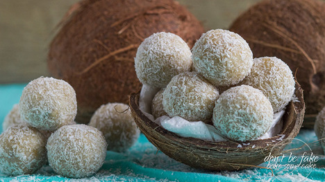 Coconut Snowballs - Kokosové snehové guličky