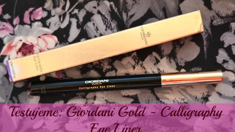 TEST: Giordani Gold - Calligraphy Eye Liner