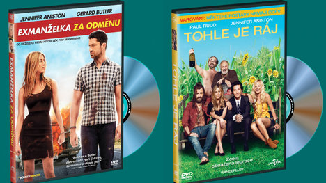 Vyhrajte  3x balíčky s  DVD s komédiami Jennifer Aniston