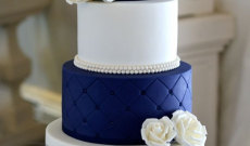 Krásne modré svadobné nápady