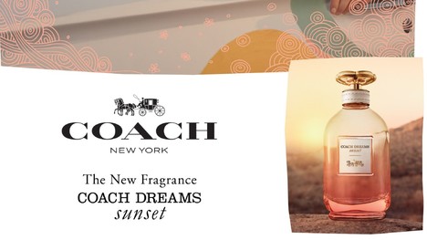 Prichádza nová dámska vôňa: COACH DREAMS SUNSET
