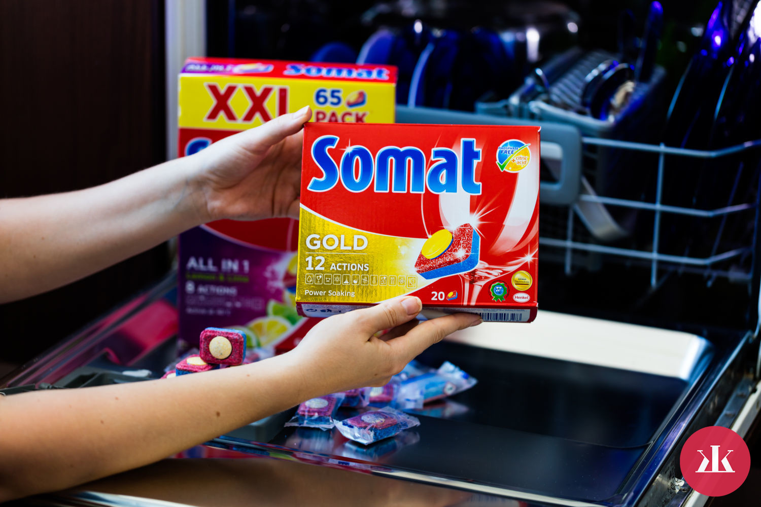 súťaž o ročné umývanie riadu od značky SOMAT