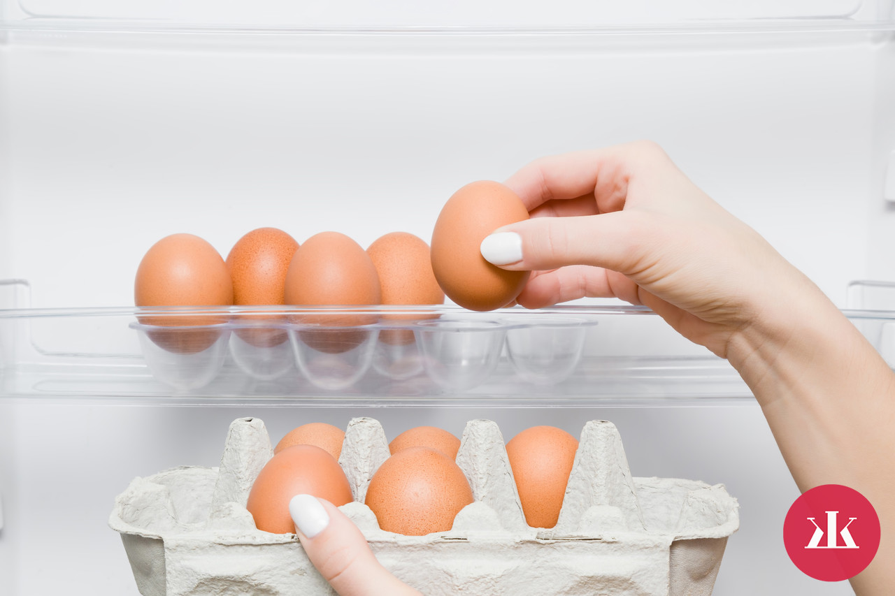 skladovanie vajíčok