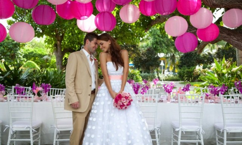 Svadba ladená do ružovej farby