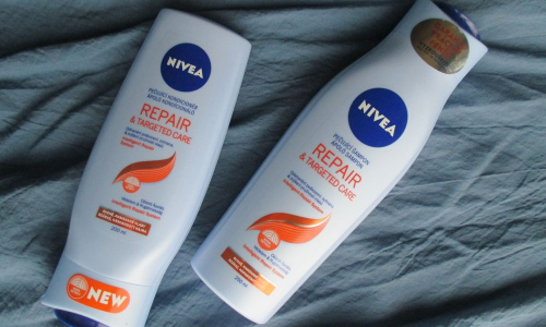 TEST: Nivea Repair & Targeted Care ošetrujúci šampón a kondicionér