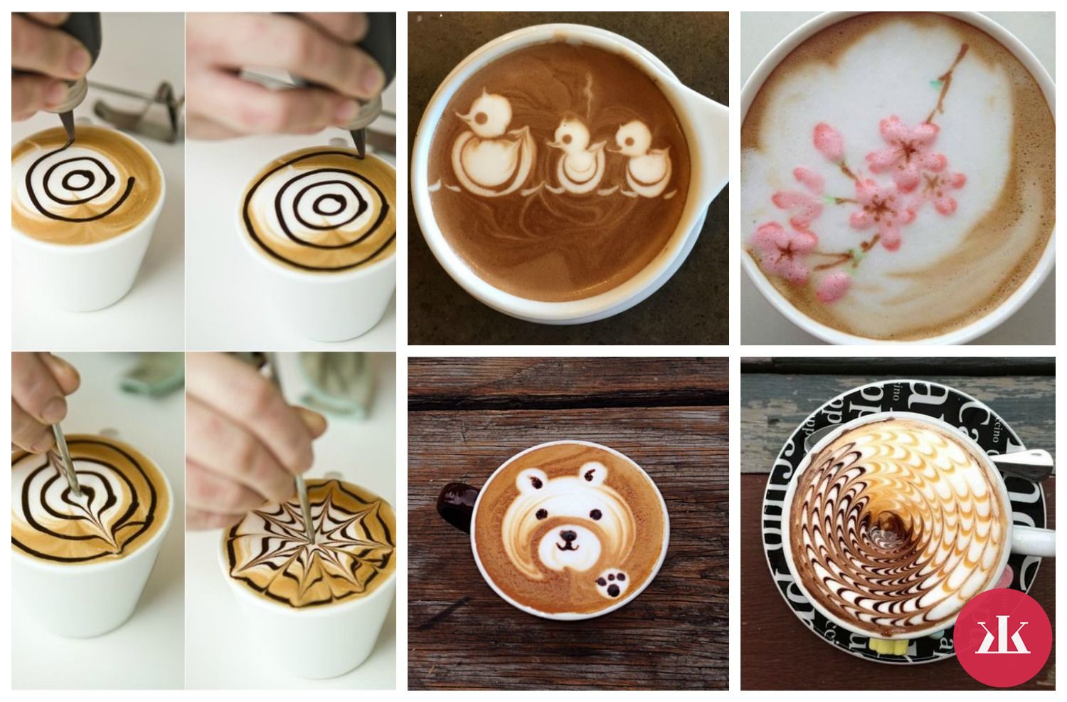 Ako sa robí latte art
