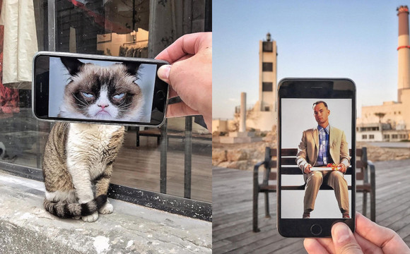 Kreativita nemá hraníc – Izraelčan vytvára unikátne fotografie pomocou mobilu. To musíš vidieť!