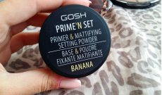 TEST: GOSH Prime and Set banánový púder - KAMzaKRASOU.sk
