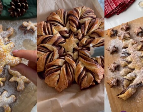 Vianočné sladké koláčiky z lístkového cesta – TOP 23 inšpirácií, ktoré musíš skúsiť!