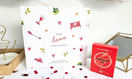 Kniha pre zamilovaných nielen na Valentína! Vytvorte si spomienky LÁSKY na celý život