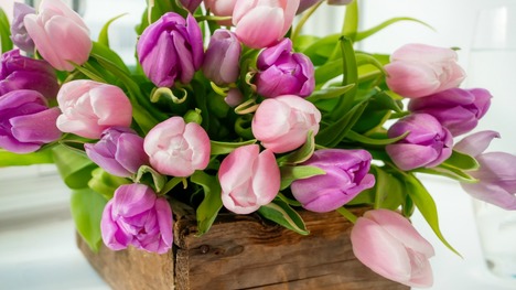Svadobná výzdoba z tulipánov: Čaro jari vo váze