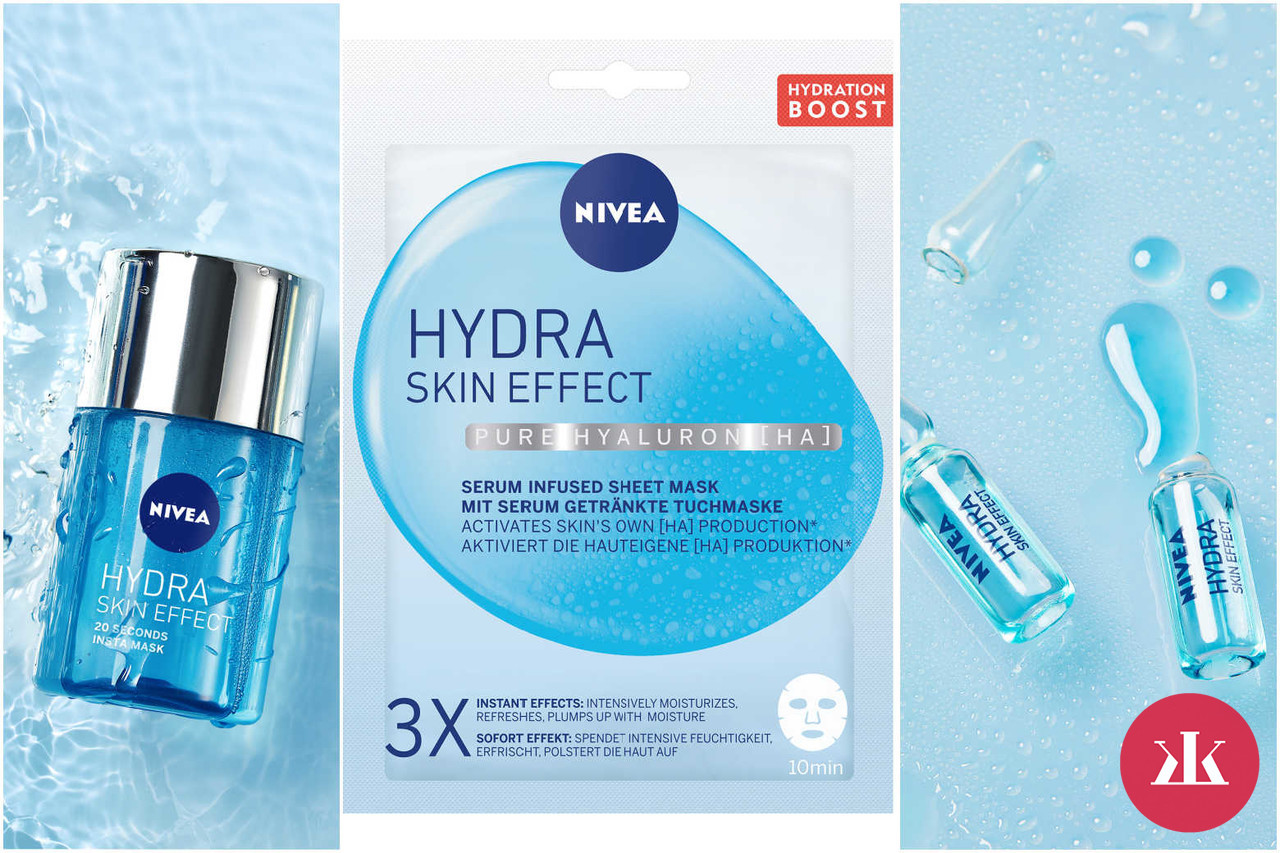 Nivea Hydra Skin Effect prípravky