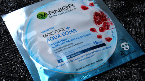 TEST: Garnier - Moisture and Aqua Bomb - hydratačná maska