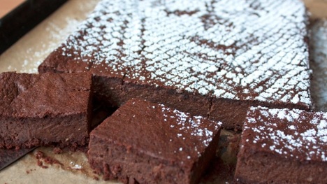 Recept: Čokoládovo - baklažánové brownie