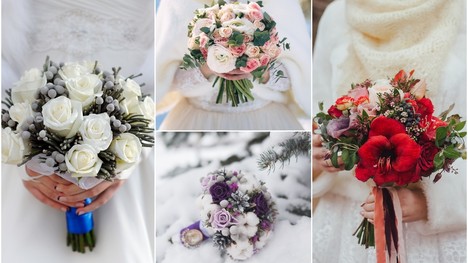 Tipy na zimné svadobné kytice: Z týchto si vyberieš!