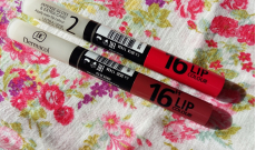 TEST: DERMACOL – 16H Lip Colour – dlhotrvajúca dvojfázová farba na pery a lesk 2v1