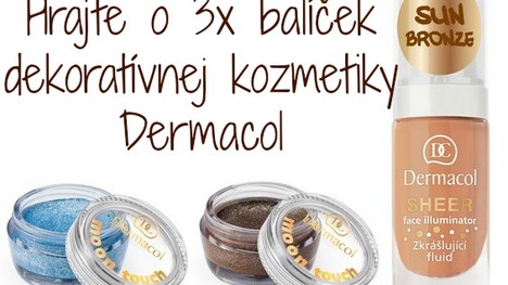 Vyhrajte dekoratívnu kozmetiku Dermacol (cena 22€)