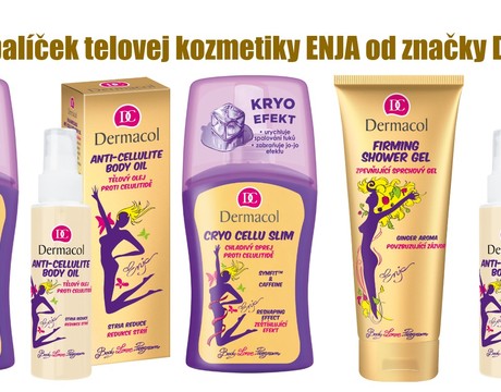 Vyhrajte balíček telovej kozmetiky ENJA od značky DERMACOL