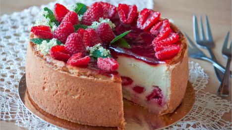 Recept: Malinový tvarožník – cheesecake