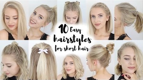 10 štýlových účesov pre krátke vlasy