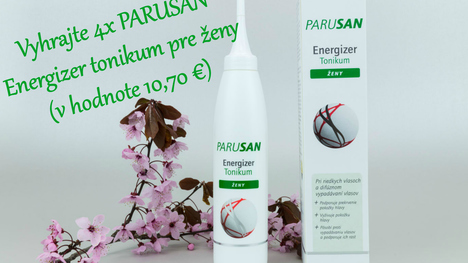 Vyhrajte 4x PARUSAN Energizer tonikum pre ženy (v hodnote 10,70 €)