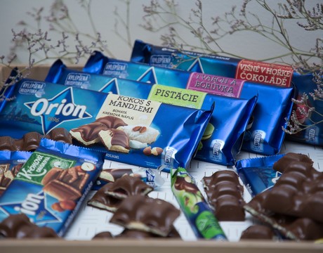 Vyhraj mlsný balíček čokolád Orion v hodnote 16,20 €