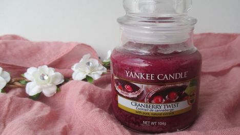 TEST: YANKEE CANDLE vôňa CRANBERRY TWIST