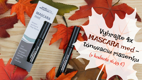 Vyhrajte 4x MASCARA med - tónovaciu riasenku od naturprodukt.sk