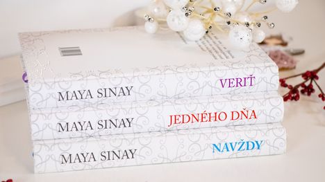Súťaž o knihy pre ženy - biela romantická séria od Maya Sinay